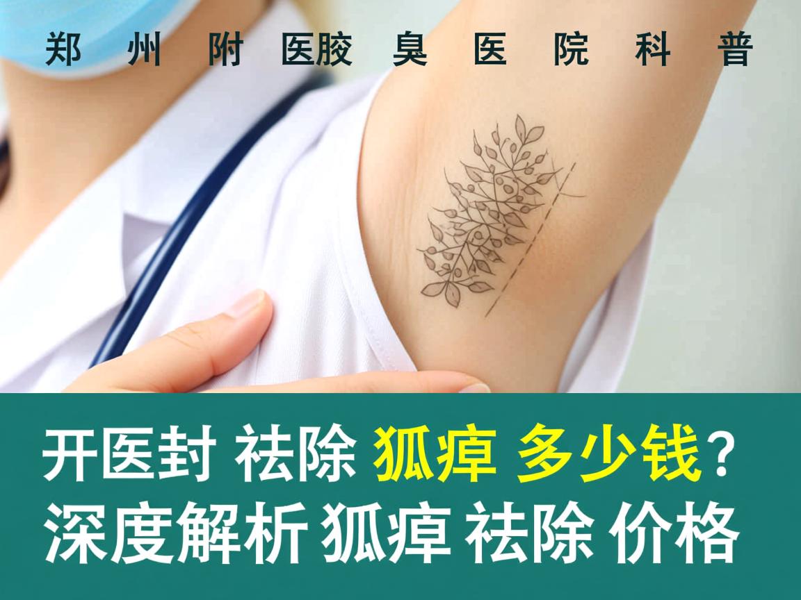 郑州附医腋臭医院科普，开封祛除狐臭多少钱？深度解析狐臭祛除价格