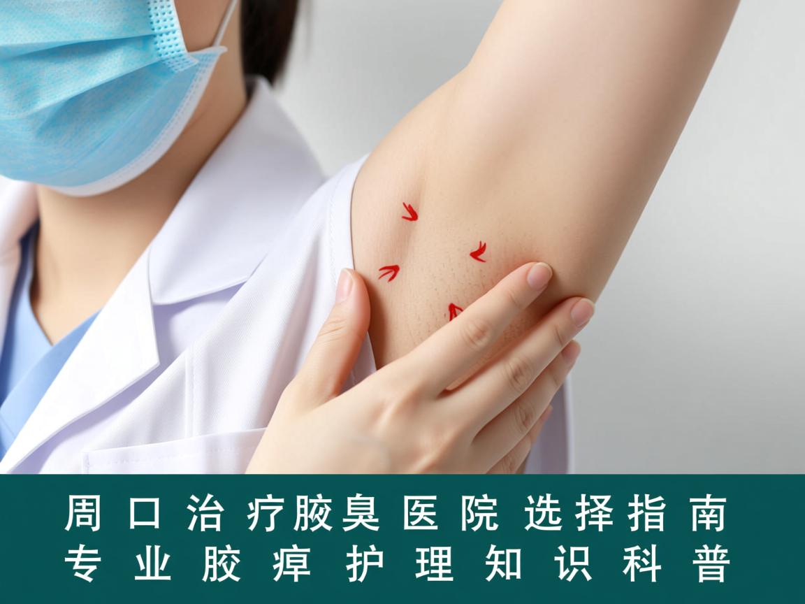 周口治疗腋臭医院选择指南，专业腋臭医疗护理知识科普