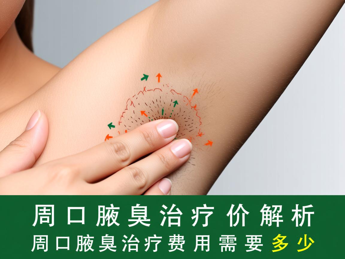 周口腋臭治疗价格解析，周口腋臭治疗费用需要多少