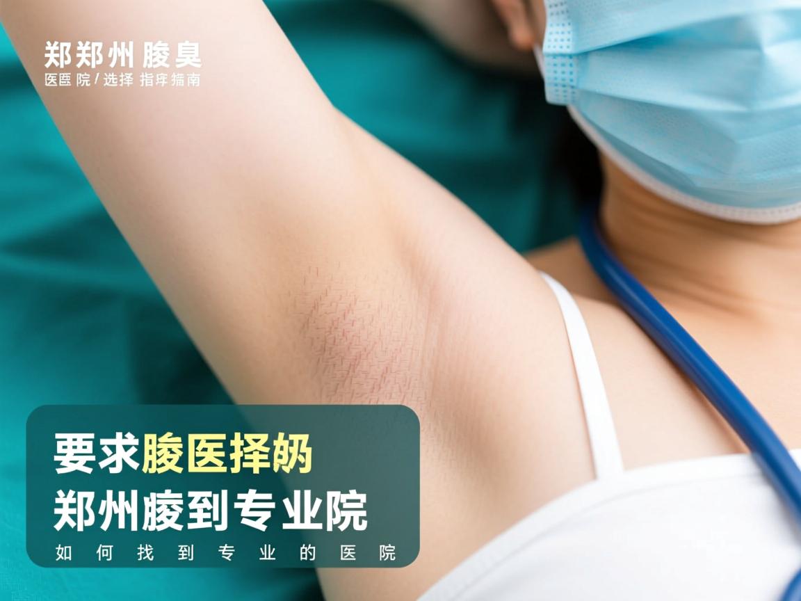 郑州腋臭医院选择指南,如何找到专业的郑州腋臭医院 郑州腋臭医院选择指南,如何找到专业的郑州腋臭医院