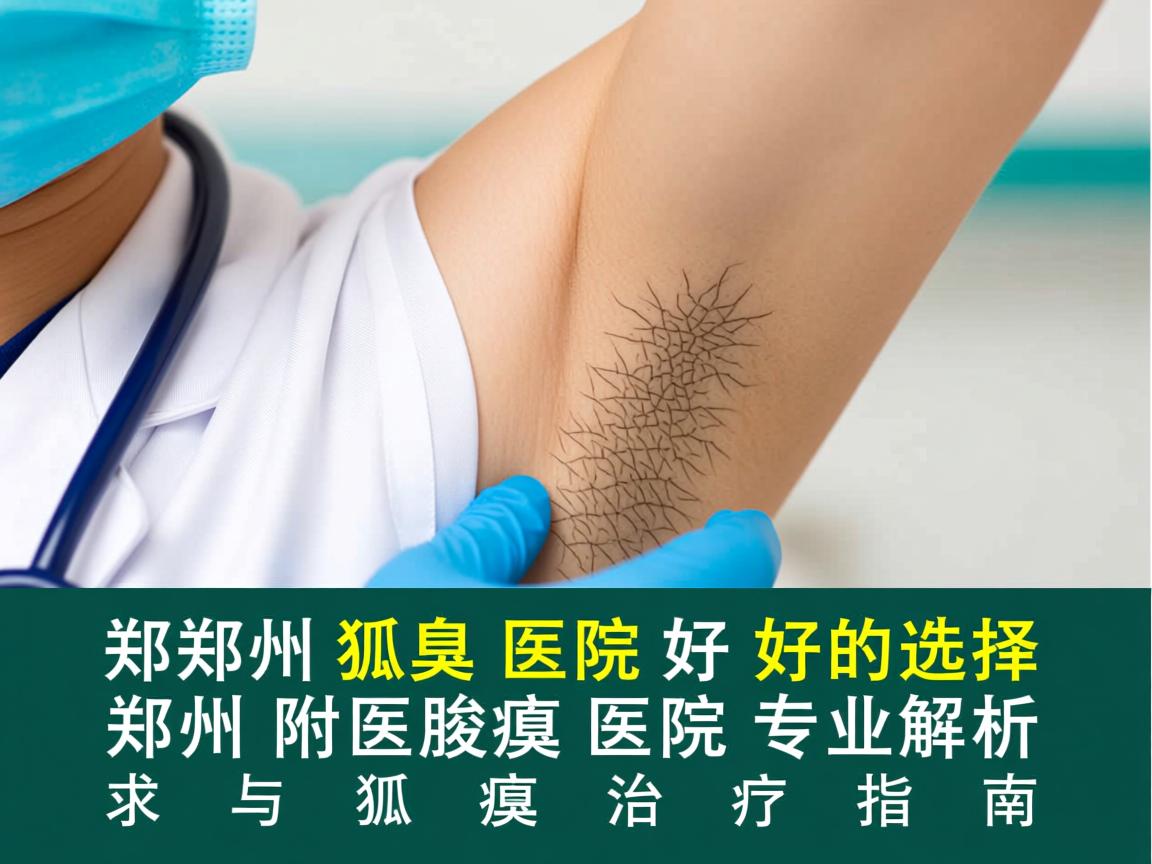 郑州狐臭医院好的选择,郑州附医腋臭医院专业解析与狐臭治疗指南 郑州狐臭医院好的选择,郑州附医腋臭医院专业解析与狐臭治疗指南