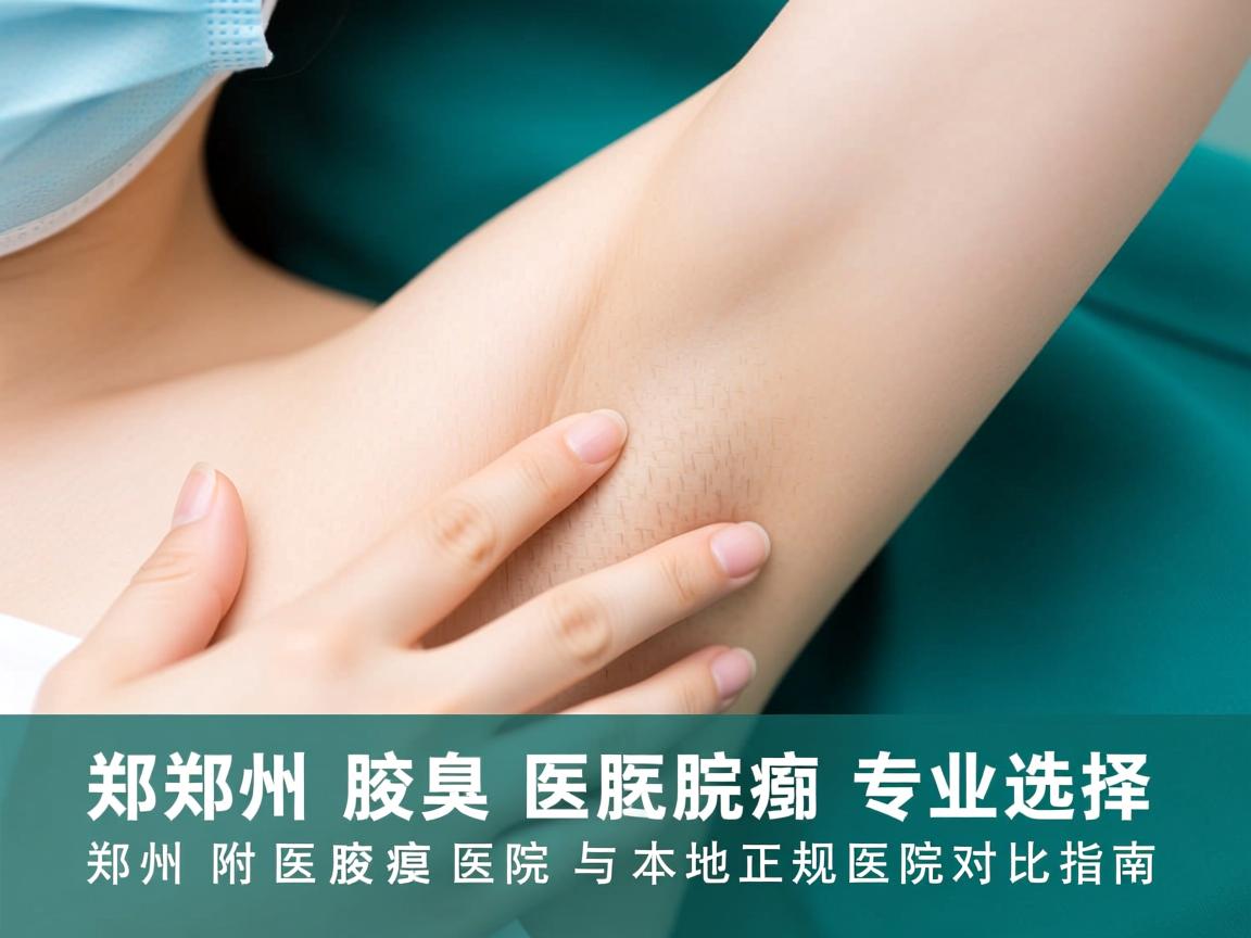 郑州腋臭医院专业选择，郑州附医腋臭医院与本地正规医院对比指南
