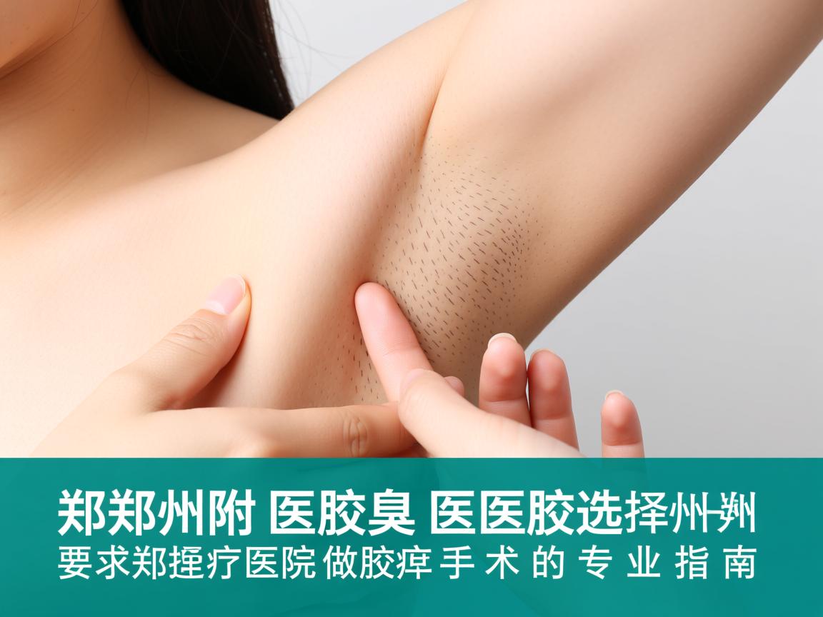 郑州附医腋臭医院，选择郑州附医腋臭医院做腋臭手术的专业指南