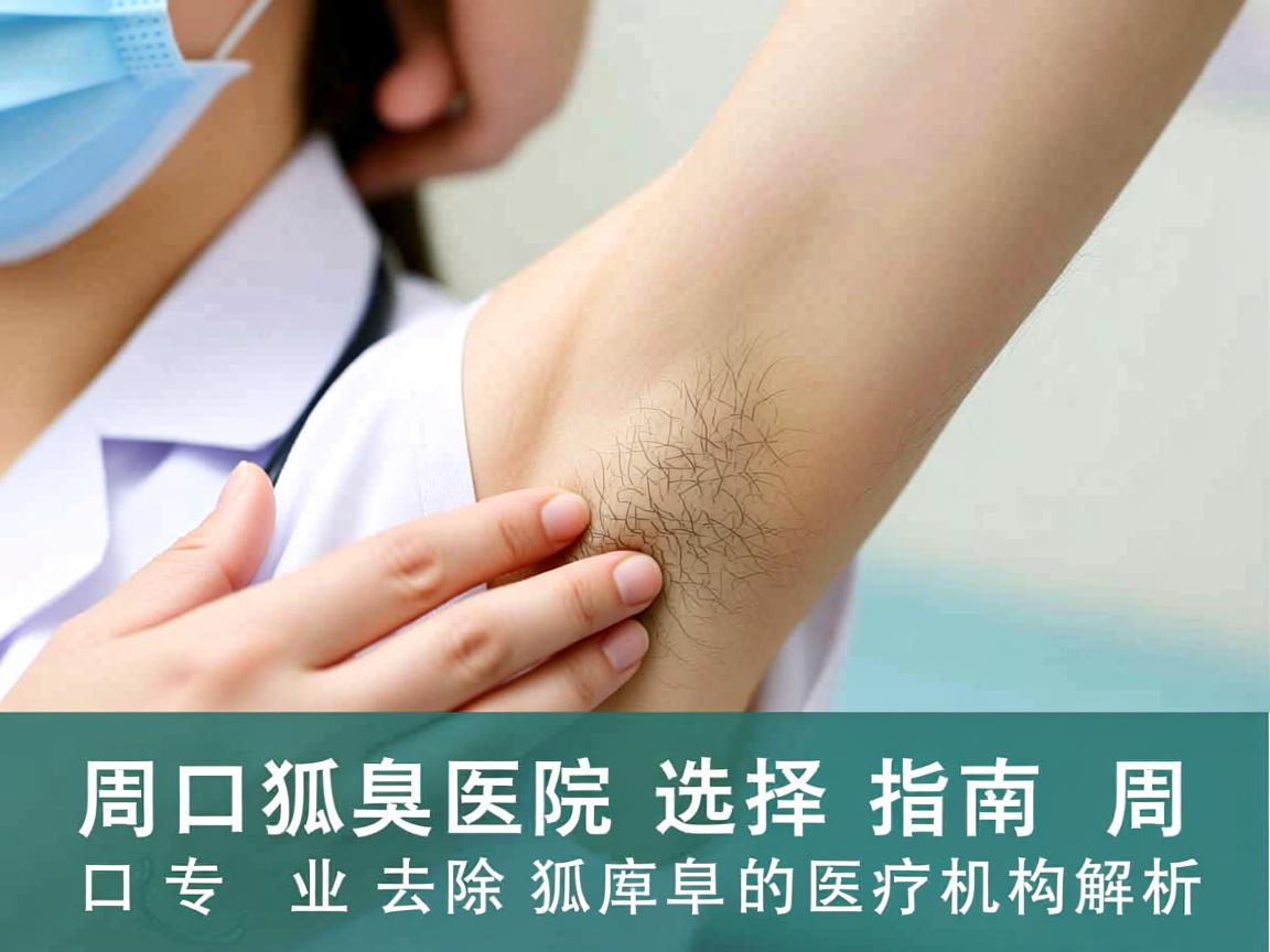 周口狐臭医院选择指南，周口专业去除狐臭的医疗机构解析