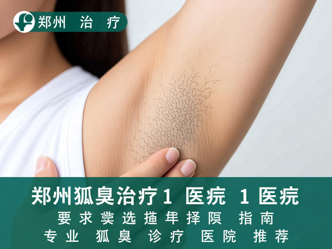 郑州狐臭治疗医院选择指南，专业狐臭诊疗医院推荐