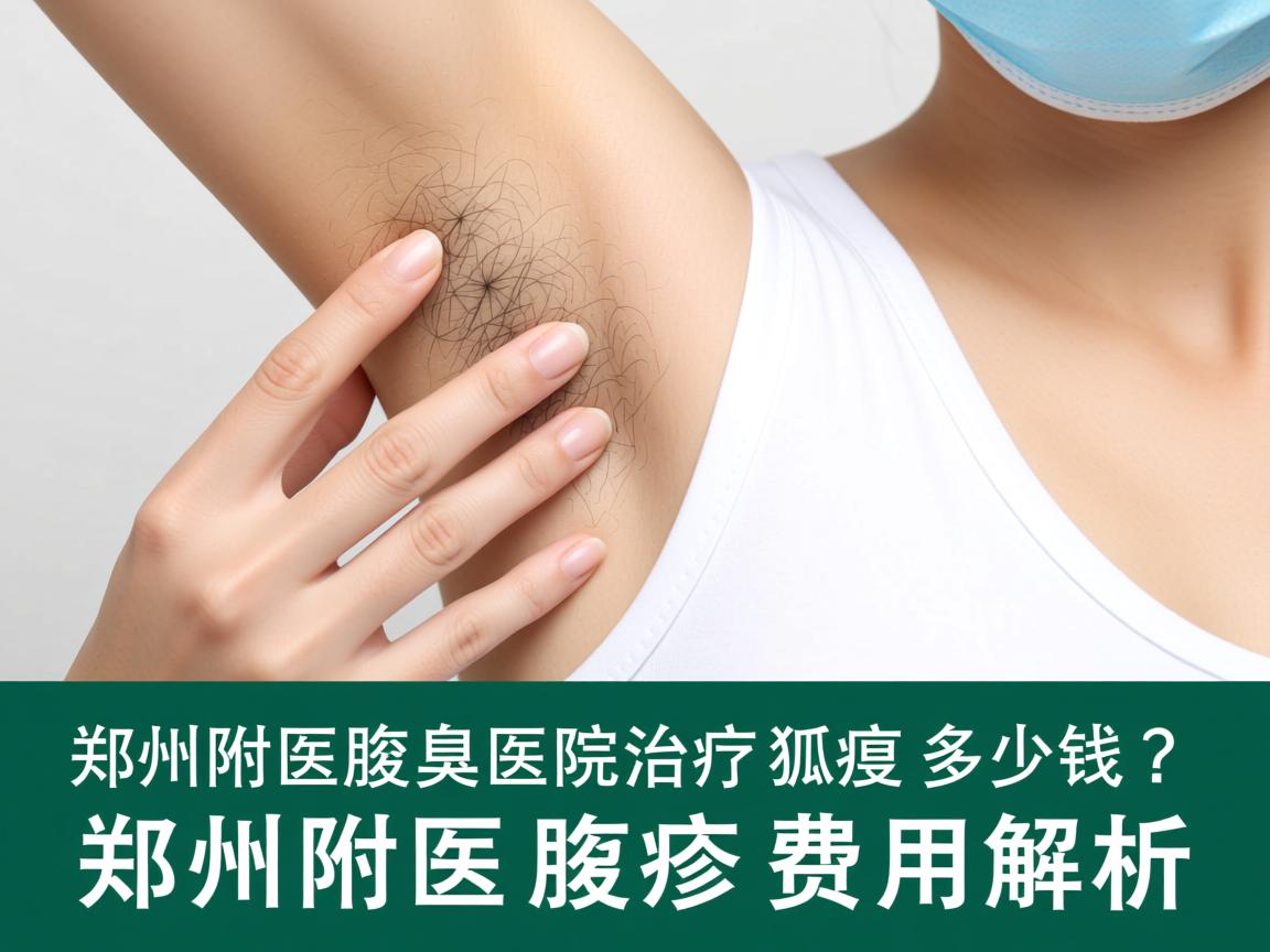 郑州附医腋臭医院治疗狐臭多少钱？郑州附医腋臭费用解析