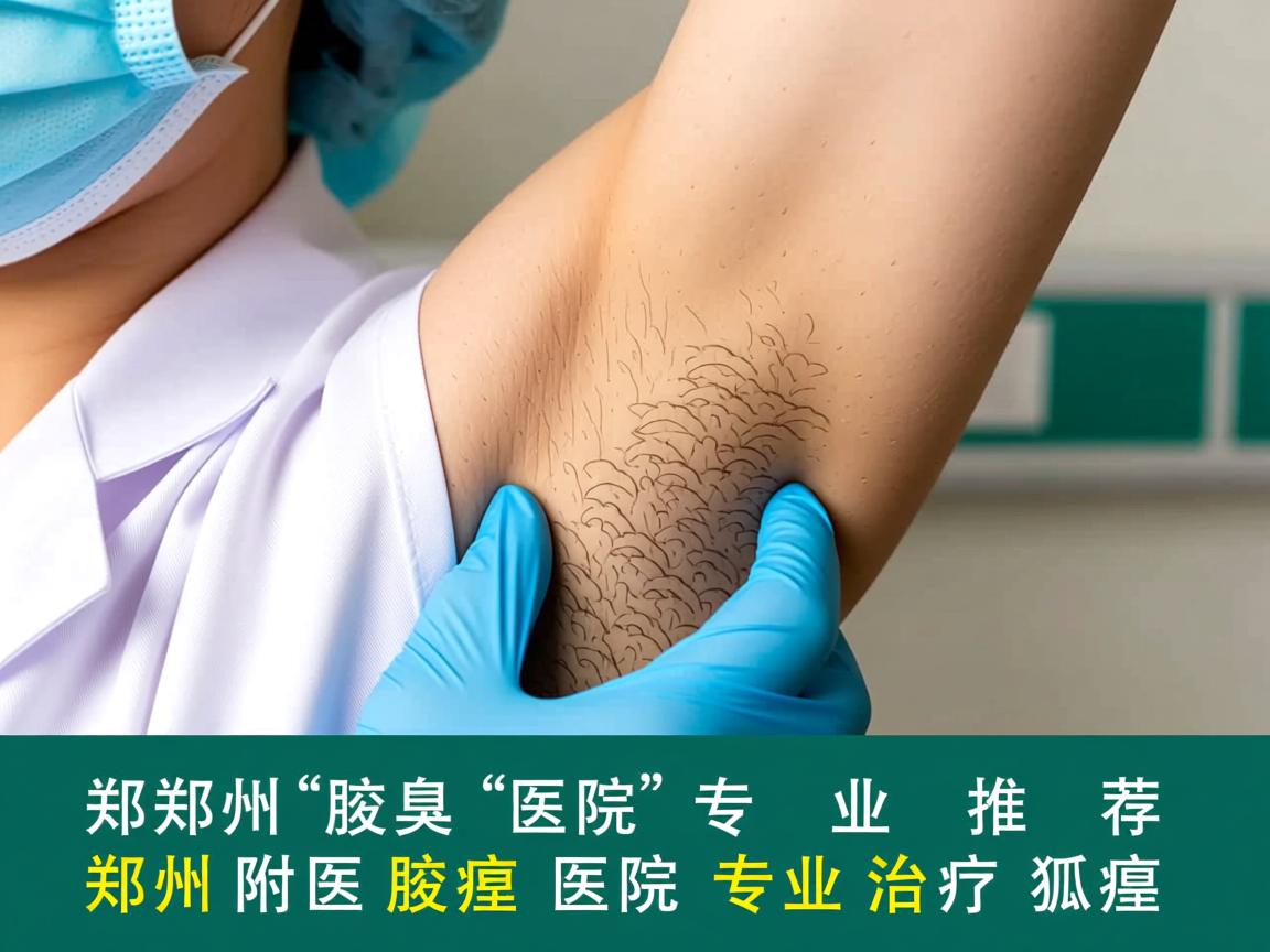 郑州腋臭医院专业推荐，郑州附医腋臭医院专业治疗狐臭