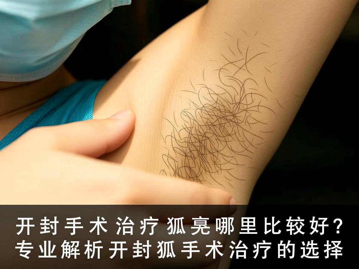 开封手术治疗狐臭哪里比较好？专业解析开封狐臭手术治疗的选择