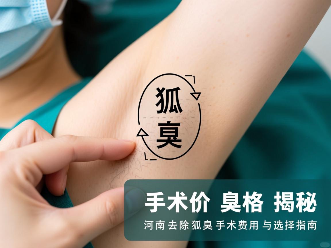 狐臭手术价格揭秘，河南去除狐臭手术费用与选择指南