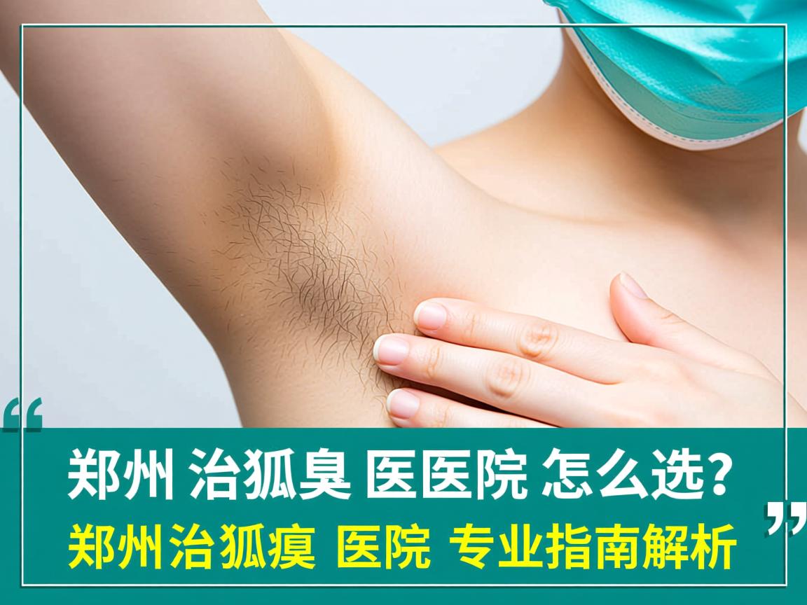 郑州治狐臭医院怎么选？郑州治狐臭医院专业指南解析