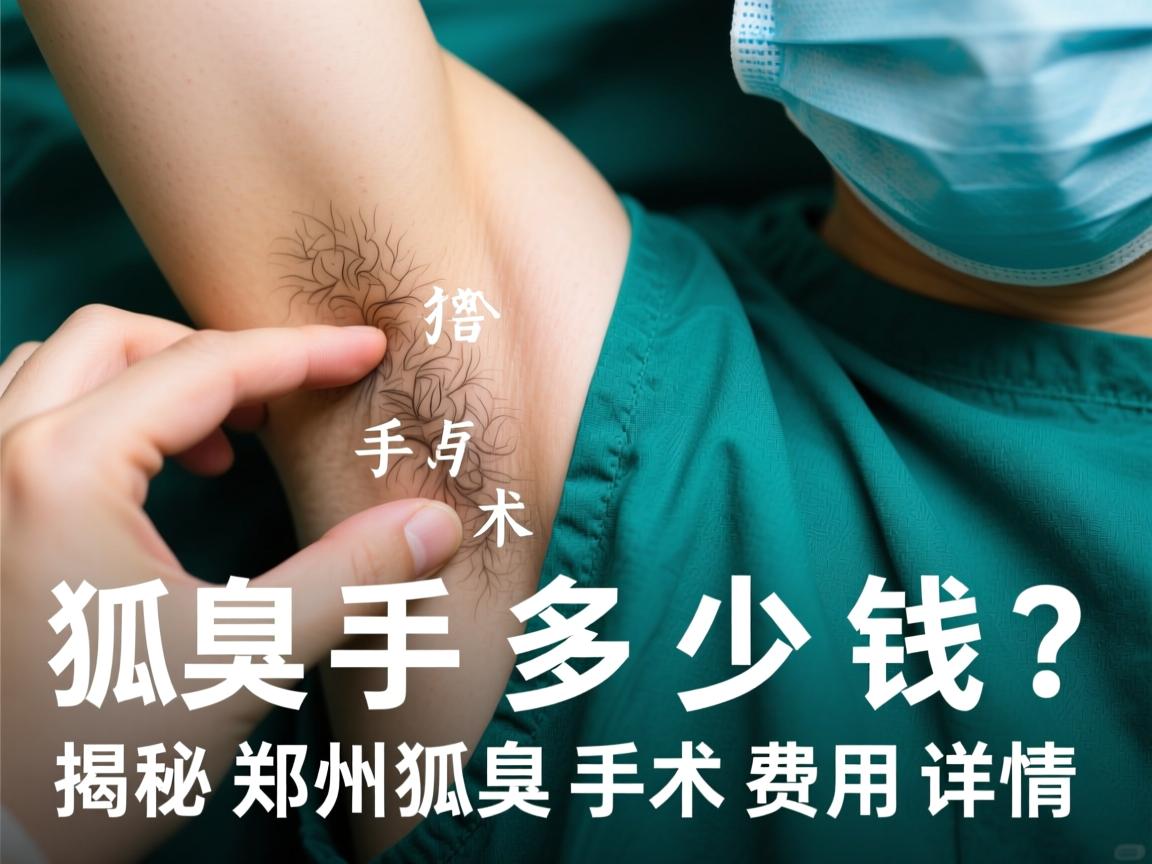 郑州狐臭手术多少钱?揭秘郑州狐臭手术费用详情 郑州狐臭手术多少钱?揭秘郑州狐臭手术费用详情
