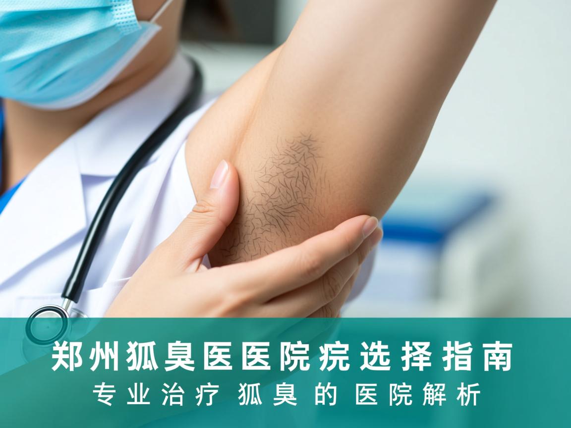 郑州狐臭医院选择指南，专业治疗狐臭的医院解析
