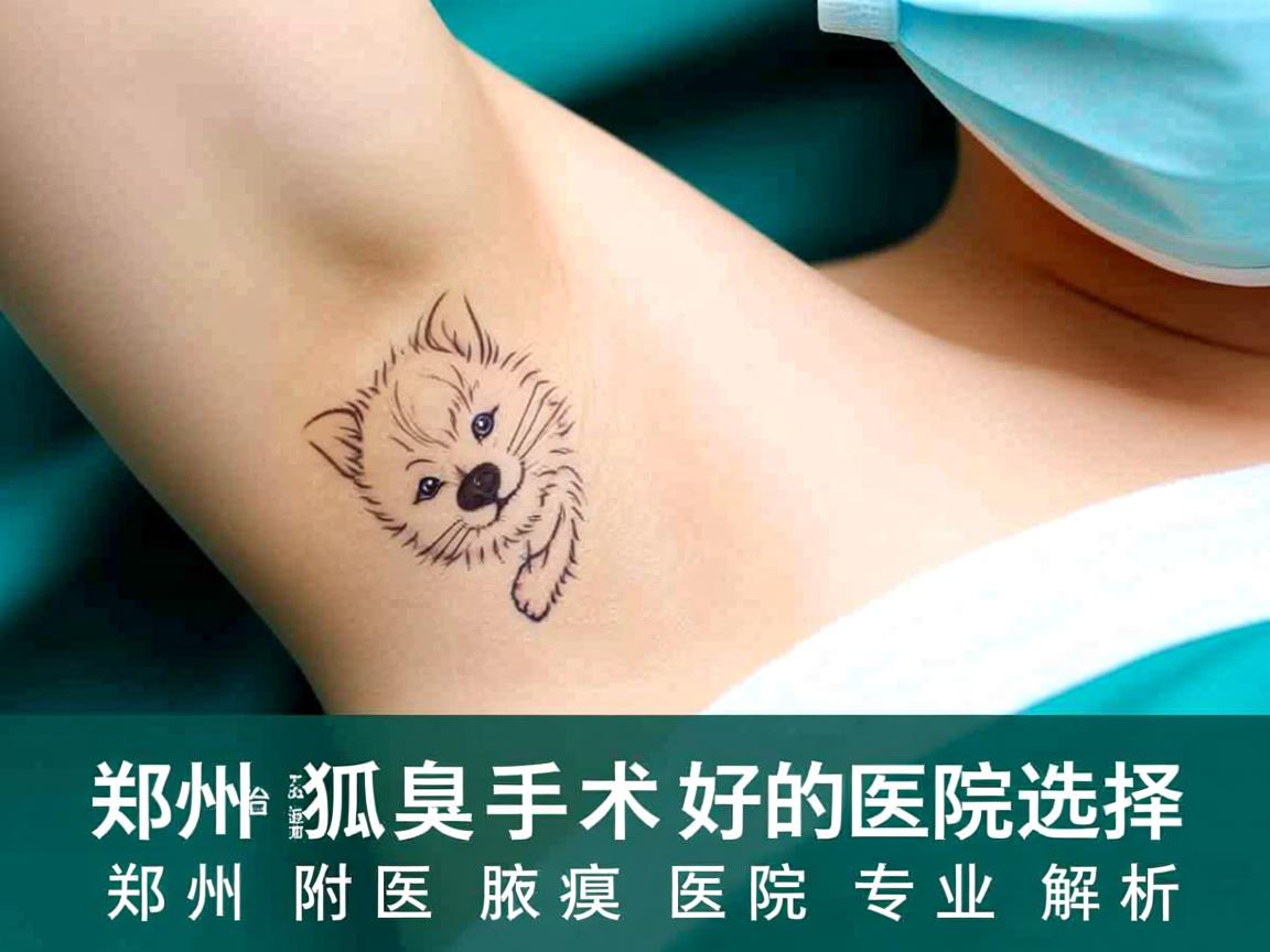 郑州治疗狐臭手术最好的医院选择，郑州附医腋臭医院专业解析