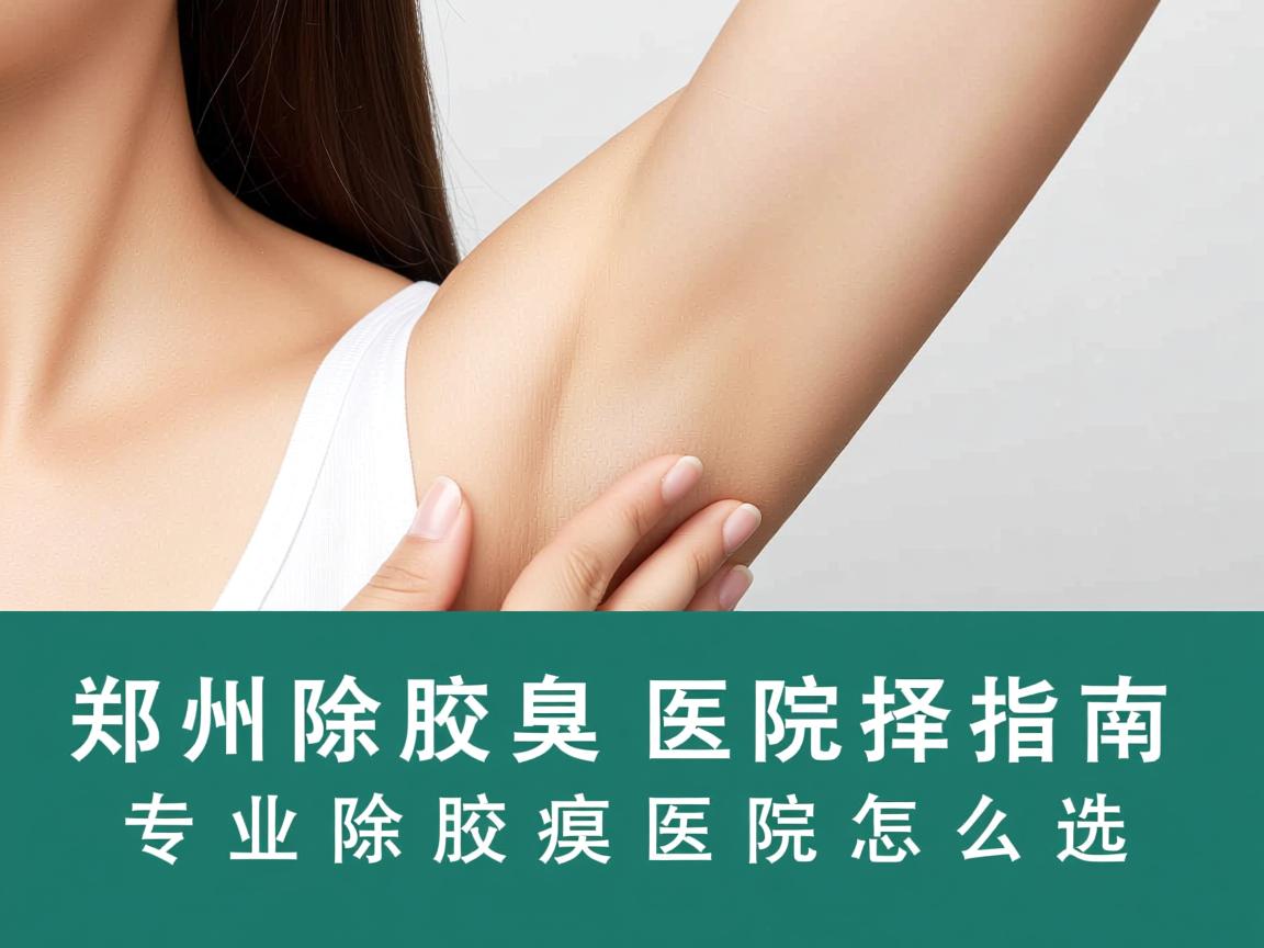 郑州除腋臭医院选择指南，专业除腋臭医院怎么选