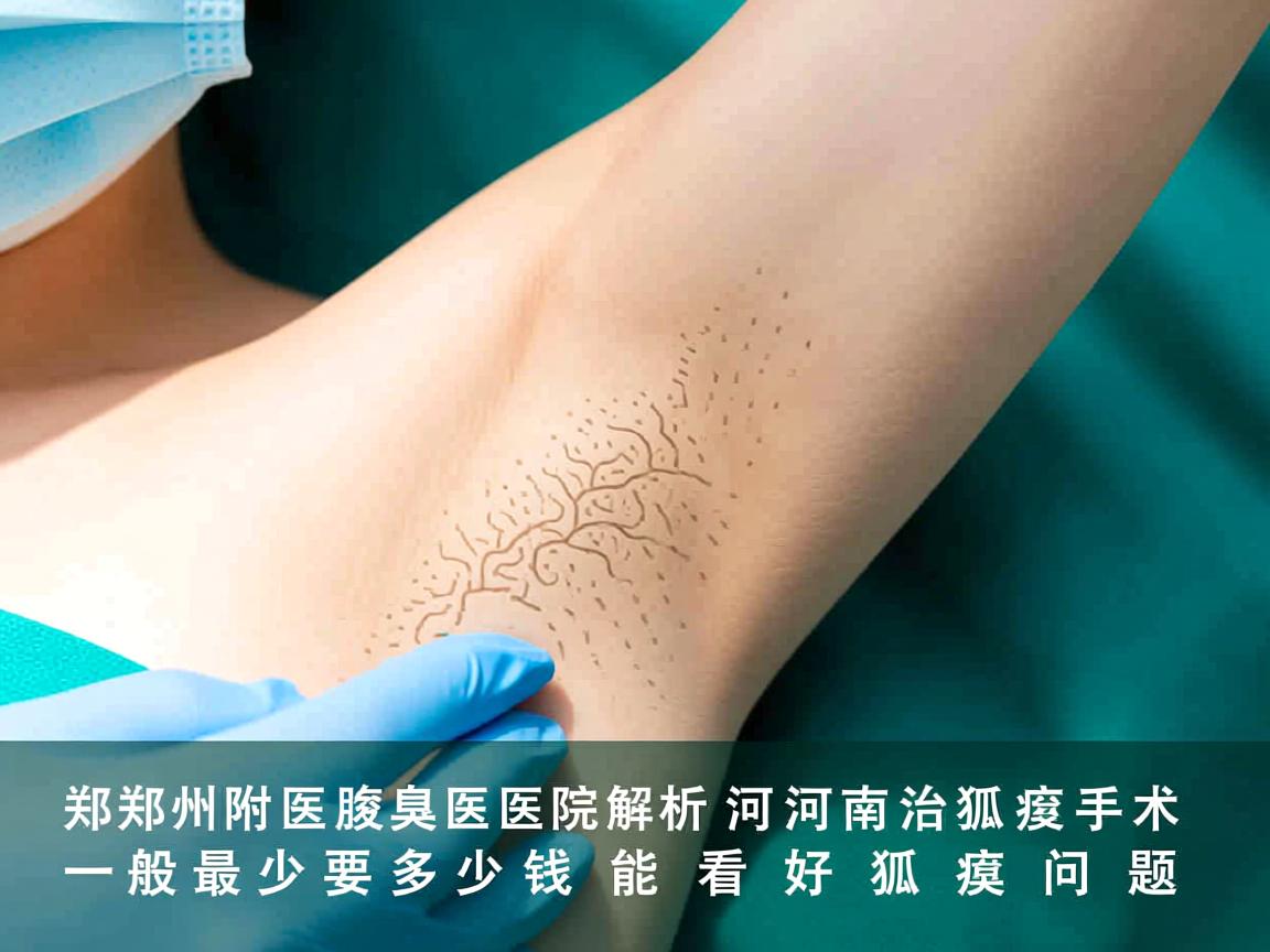 郑州附医腋臭医院解析，河南治狐臭手术一般最少要多少钱能看好狐臭问题