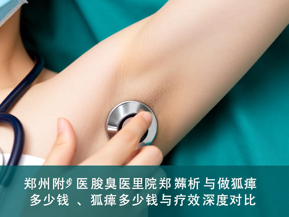 郑州附医腋臭医院解析，郑州八院做狐臭多少钱，狐臭多少钱与疗效深度对比