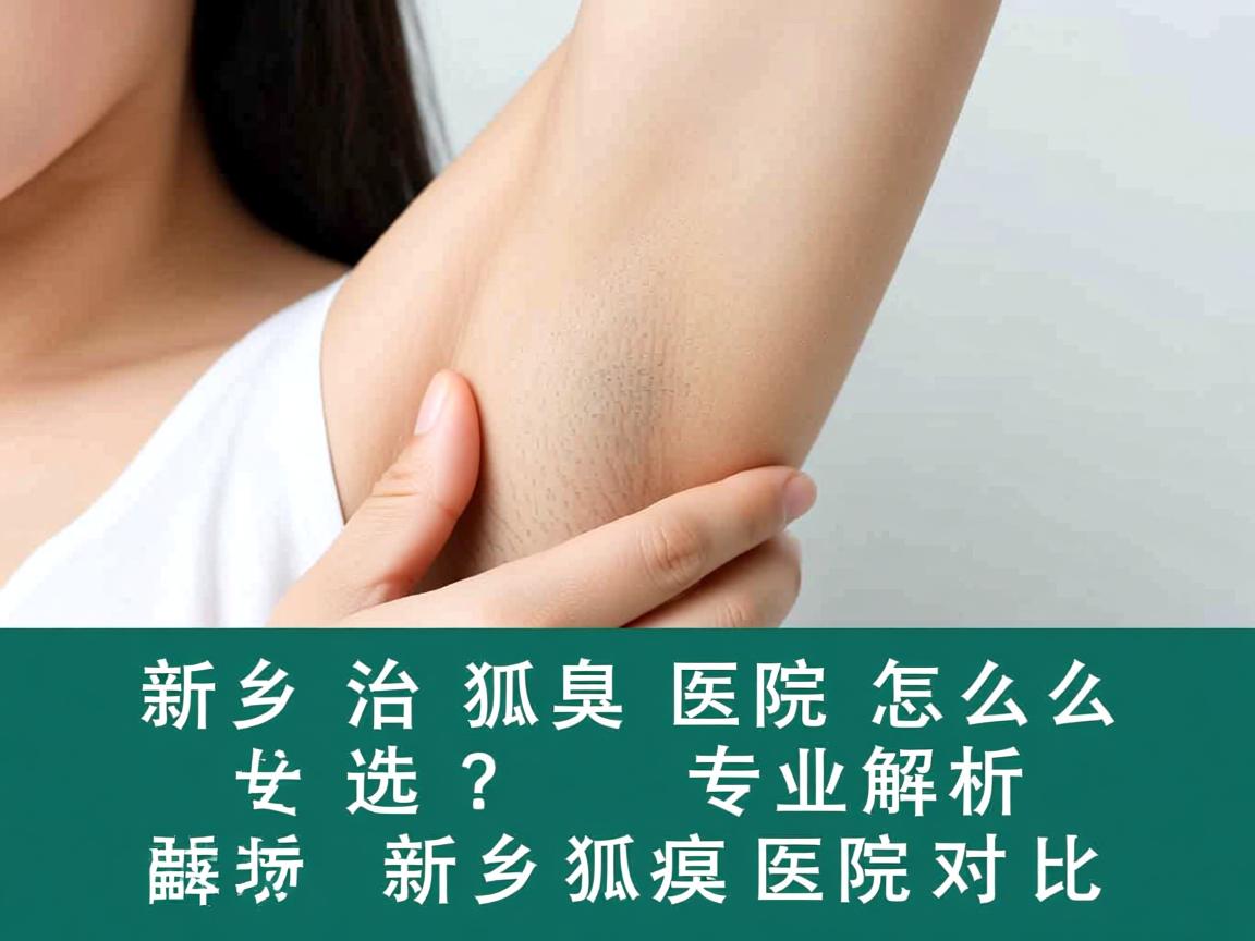 新乡治狐臭医院怎么选？专业解析新乡狐臭医院对比