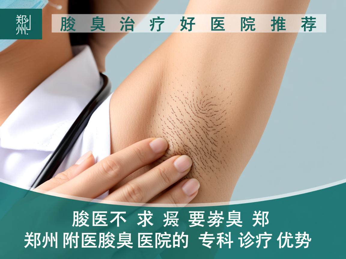 郑州腋臭治疗好医院推荐,郑州附医腋臭医院的专科诊疗优势 郑州腋臭治疗好医院推荐,郑州附医腋臭医院的专科诊疗优势