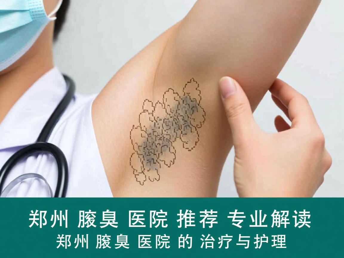 郑州腋臭医院推荐，专业解读郑州腋臭医院的治疗与护理