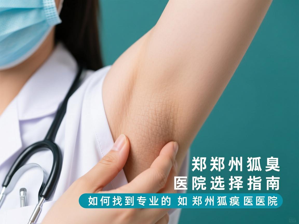 郑州狐臭医院选择指南，如何找到专业的郑州狐臭医院