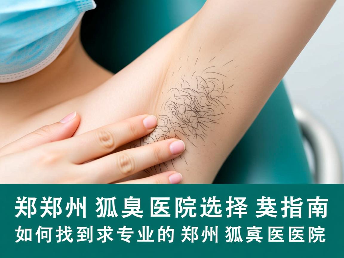 郑州狐臭医院选择指南，如何找到专业的郑州狐臭医院