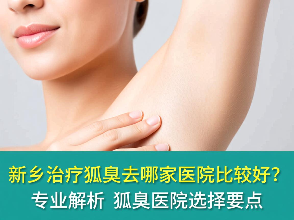 新乡治疗狐臭去哪家医院比较好？专业解析狐臭医院选择要点