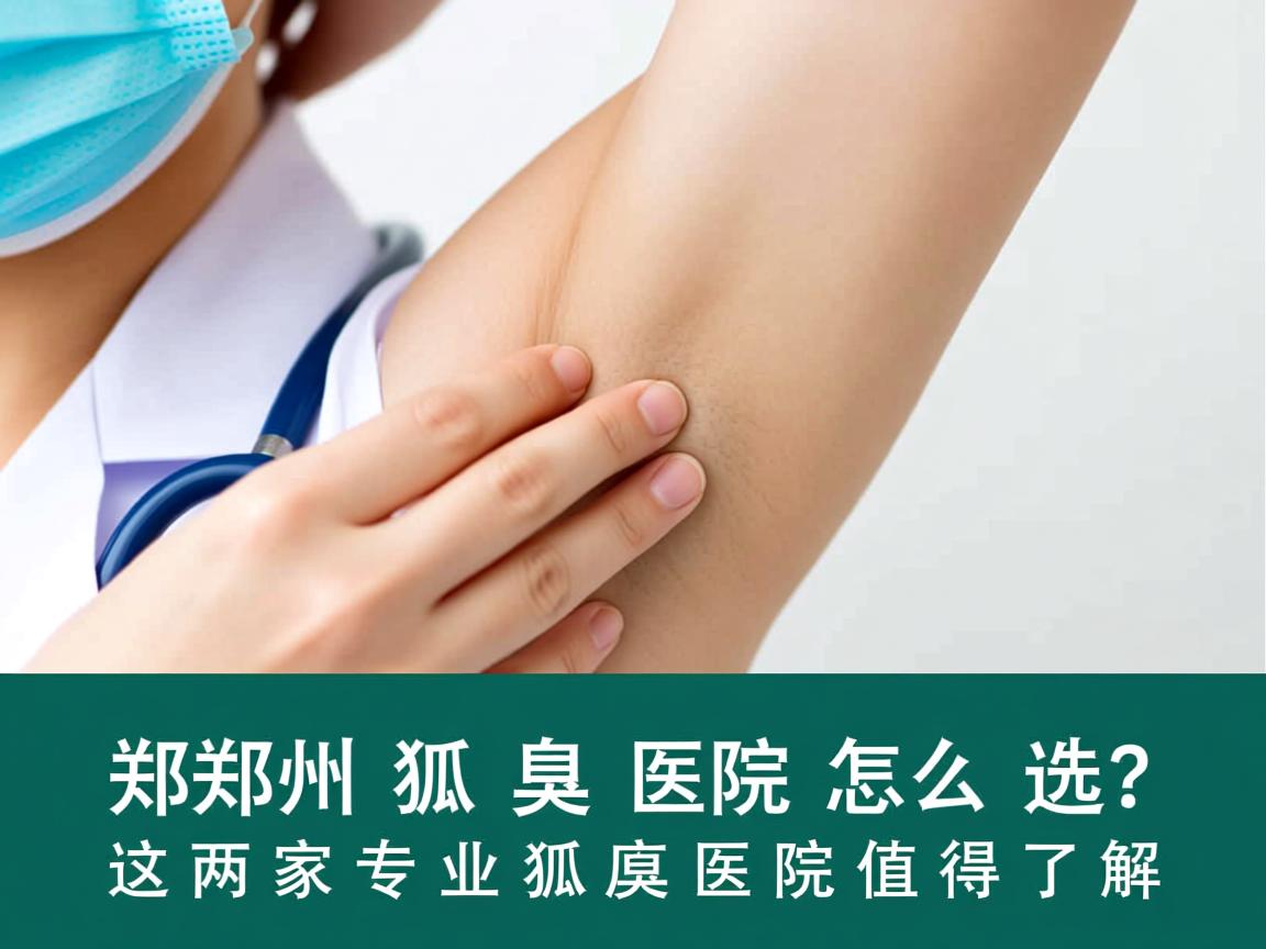 郑州狐臭医院怎么选?这两家专业狐臭医院值得了解 郑州狐臭医院怎么选?这两家专业狐臭医院值得了解