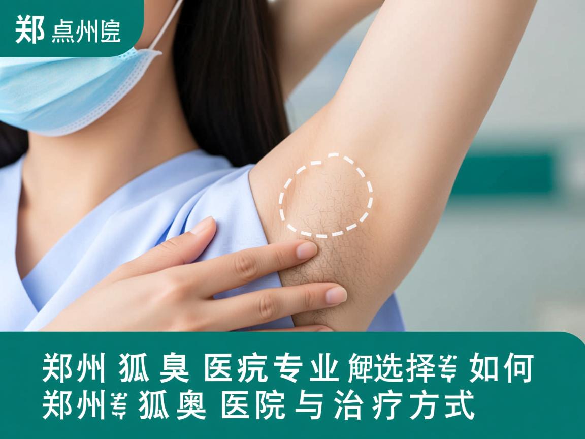 郑州狐臭医院专业解析，如何选择郑州狐臭医院与治疗方式