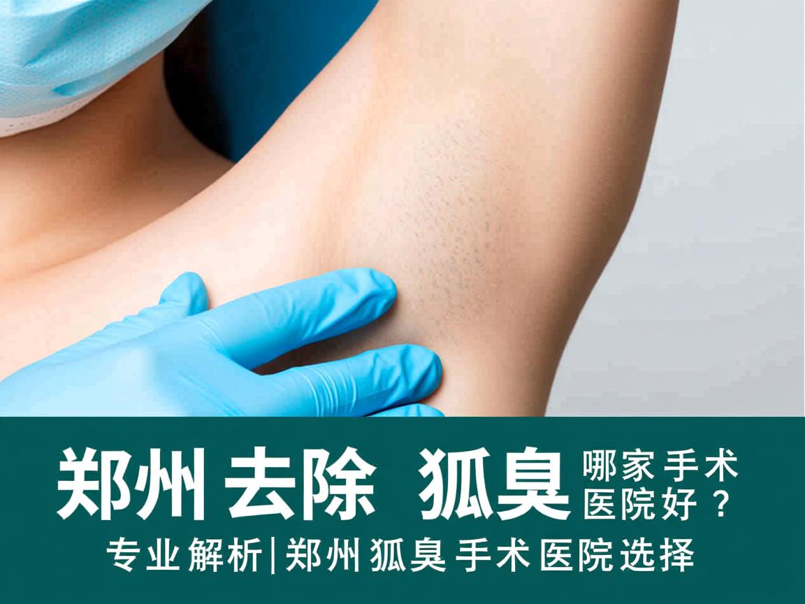 郑州去除狐臭手术哪家医院好？专业解析郑州狐臭手术医院选择