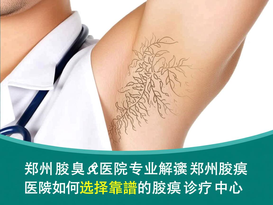郑州腋臭医院专业解读，郑州腋臭医院如何选择靠谱的腋臭诊疗中心
