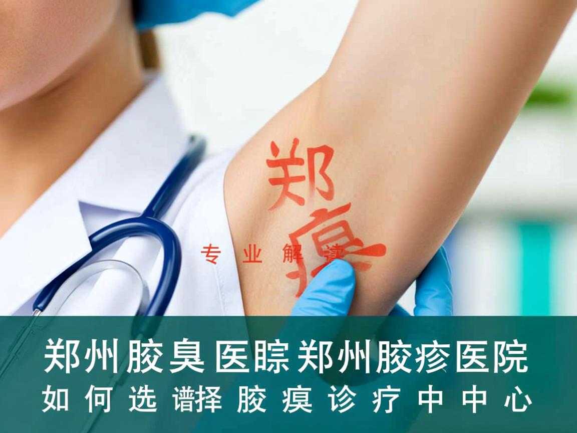 郑州腋臭医院专业解读，郑州腋臭医院如何选择靠谱的腋臭诊疗中心