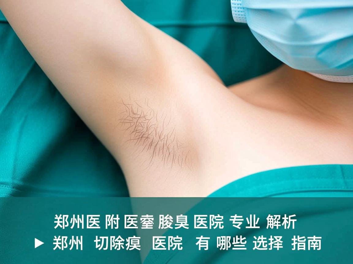 郑州附医腋臭医院专业解析,郑州切除腋臭医院有哪些选择指南 郑州附医腋臭医院专业解析,郑州切除腋臭医院有哪些选择指南