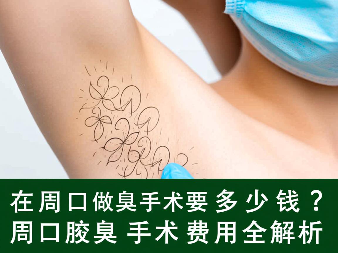 在周口做腋臭手术要多少钱？周口腋臭手术费用全解析