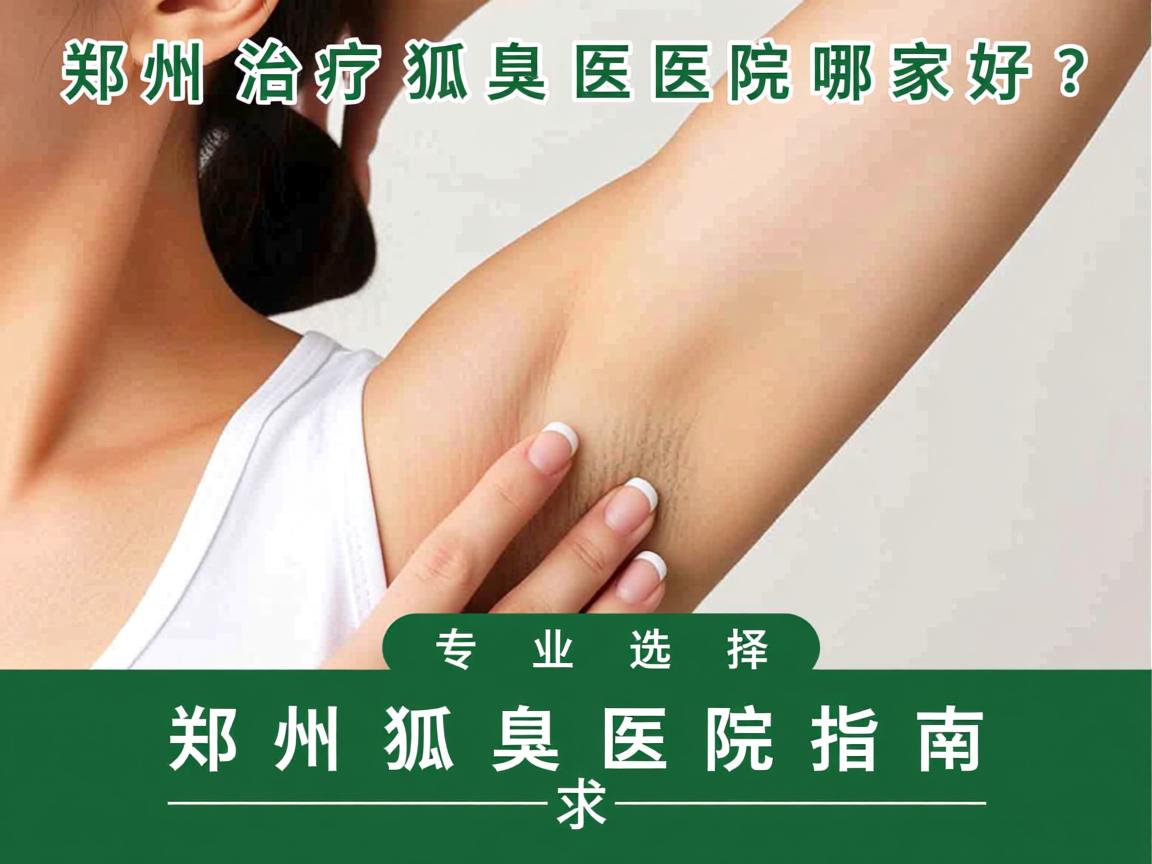 郑州治疗狐臭医院哪家好？专业选择郑州狐臭医院指南