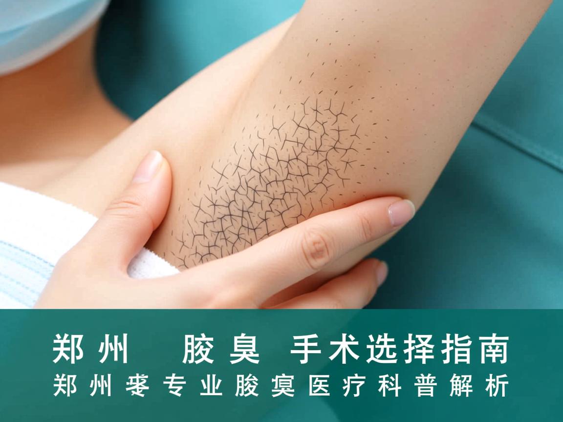 郑州腋臭手术选择指南,郑州专业腋臭医疗科普解析 郑州腋臭手术选择指南,郑州专业腋臭医疗科普解析