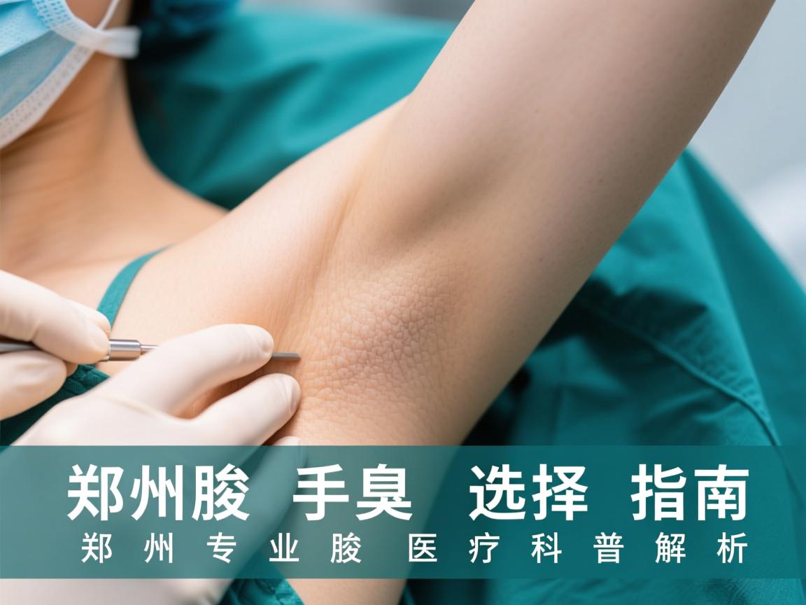 郑州腋臭手术选择指南,郑州专业腋臭医疗科普解析 郑州腋臭手术选择指南,郑州专业腋臭医疗科普解析