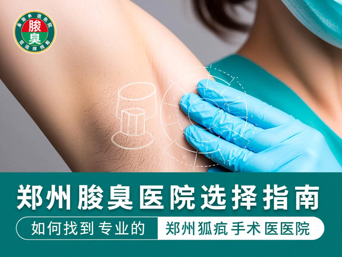 郑州腋臭医院选择指南，如何找到专业的郑州狐臭手术医院