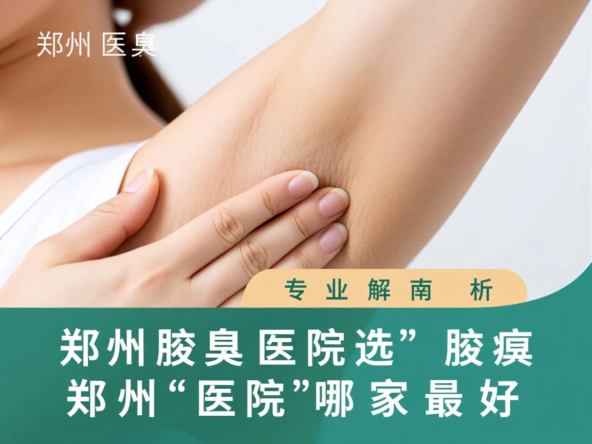 郑州腋臭医院选择指南，专业解析郑州腋臭医院哪家最好