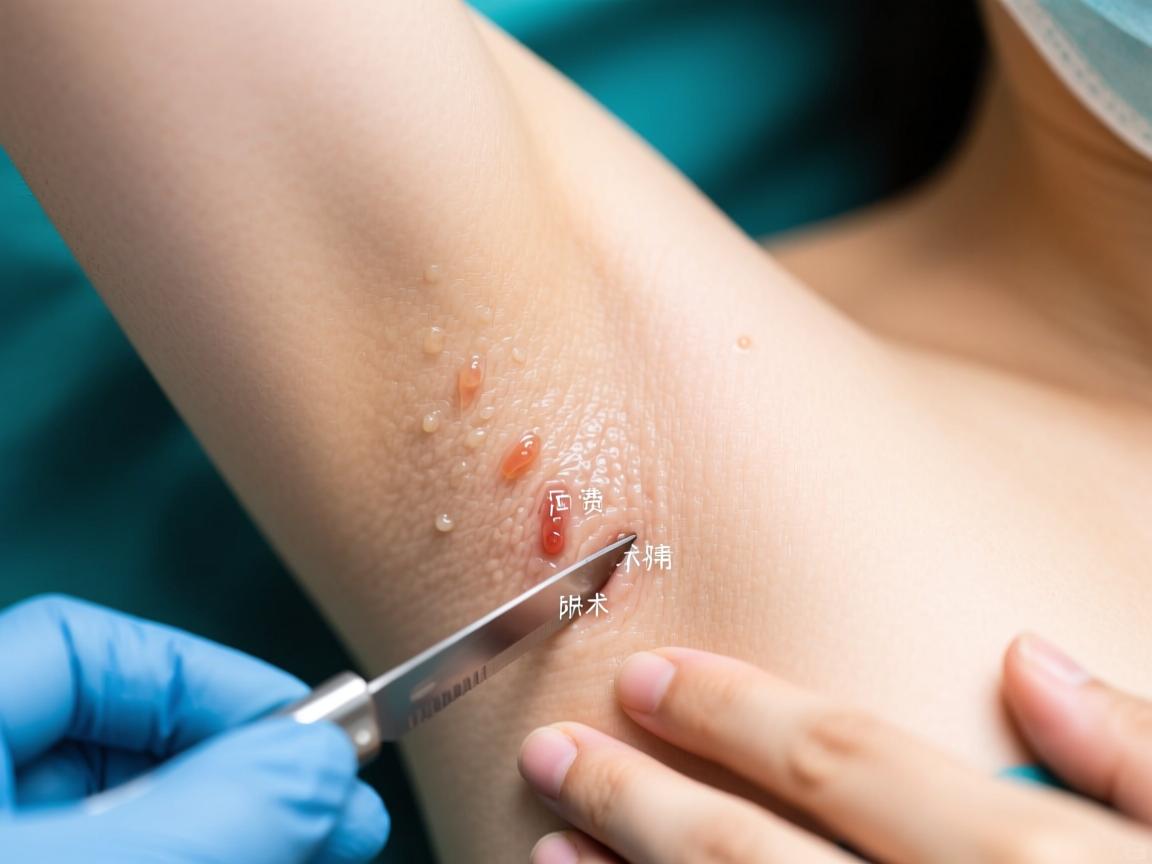 小切口汗腺清除术治疗腋臭费用，解析小切口汗腺清除术的价格细节
