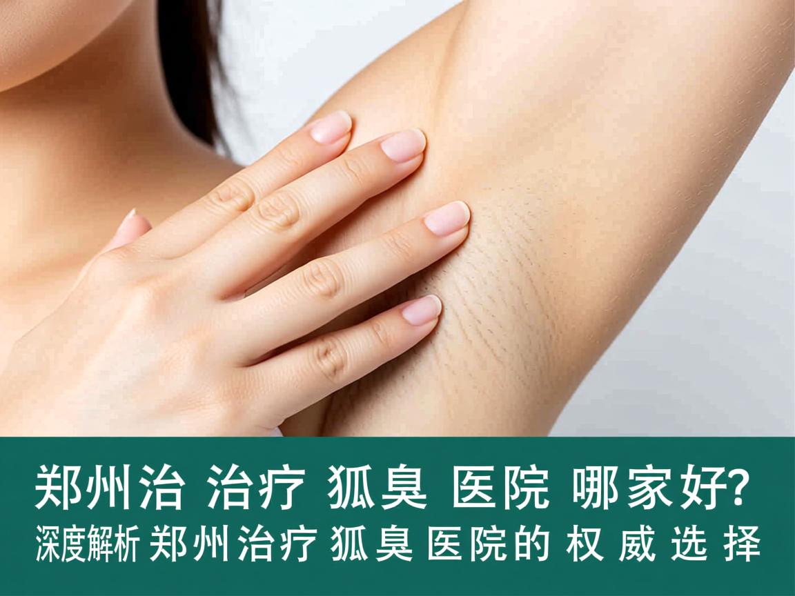郑州治疗狐臭医院哪家好？深度解析郑州治疗狐臭医院的权威选择