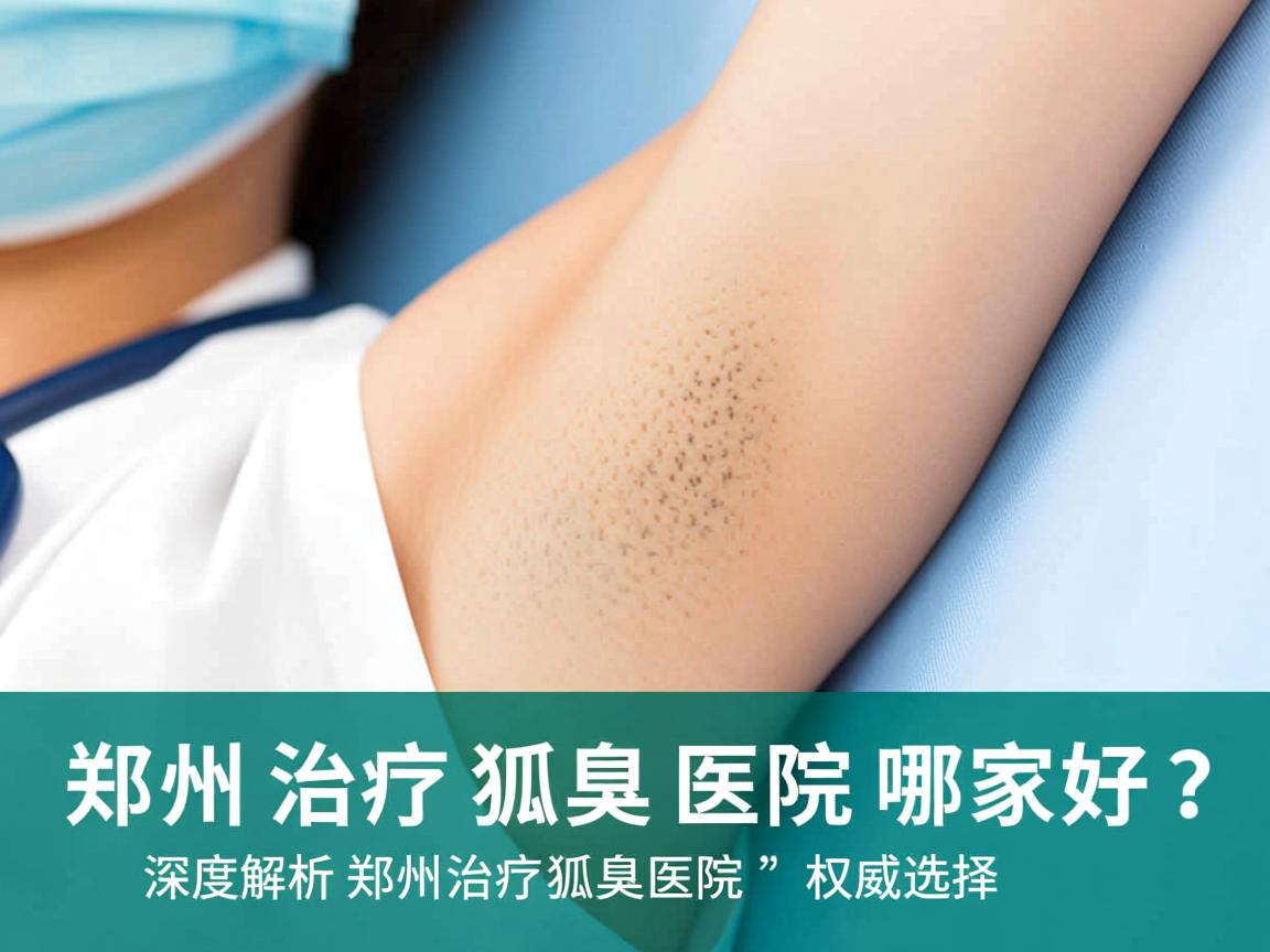 郑州治疗狐臭医院哪家好？深度解析郑州治疗狐臭医院的权威选择