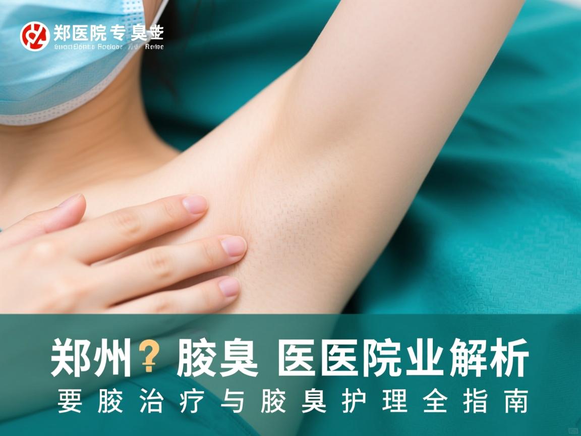 郑州腋臭医院专业解析，腋臭治疗与腋臭护理全指南