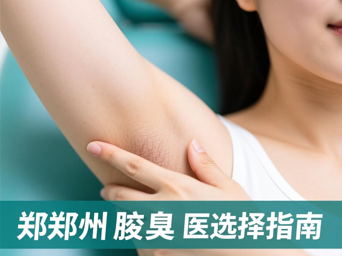 郑州腋臭医院选择指南，对比郑州腋臭医院的靠谱选择