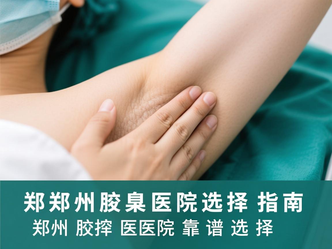 郑州腋臭医院选择指南，对比郑州腋臭医院的靠谱选择