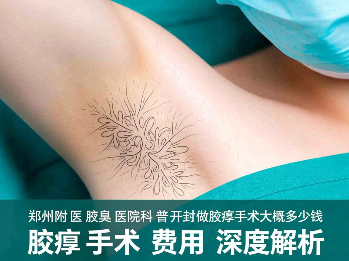 郑州附医腋臭医院科普，开封做腋臭手术大概多少钱，腋臭手术费用深度解析