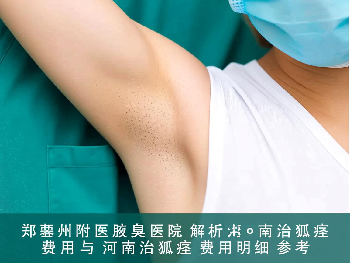 郑州附医腋臭医院解析，河南治狐臭费用与河南治狐狐臭费用明细参考