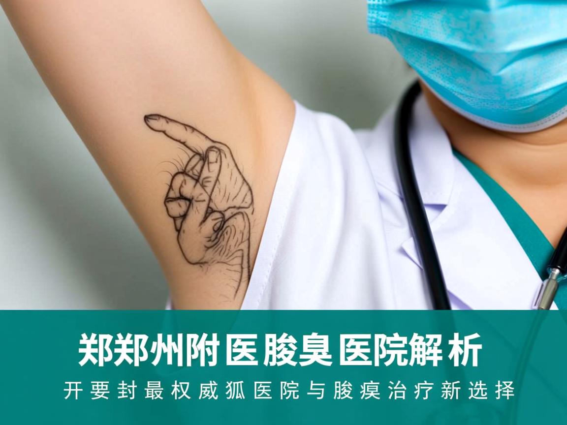 郑州附医腋臭医院解析，开封最权威狐臭医院与腋臭治疗新选择