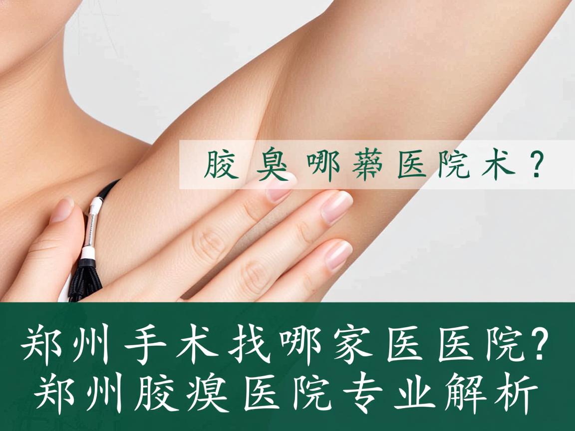 郑州腋臭手术找哪家医院?郑州腋臭医院专业解析 郑州腋臭手术找哪家医院?郑州腋臭医院专业解析