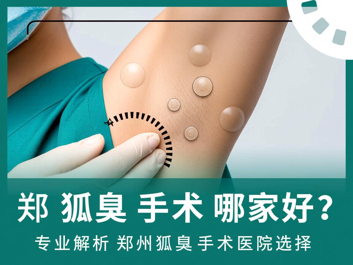 郑州狐臭手术哪家好？专业解析郑州狐臭手术医院选择