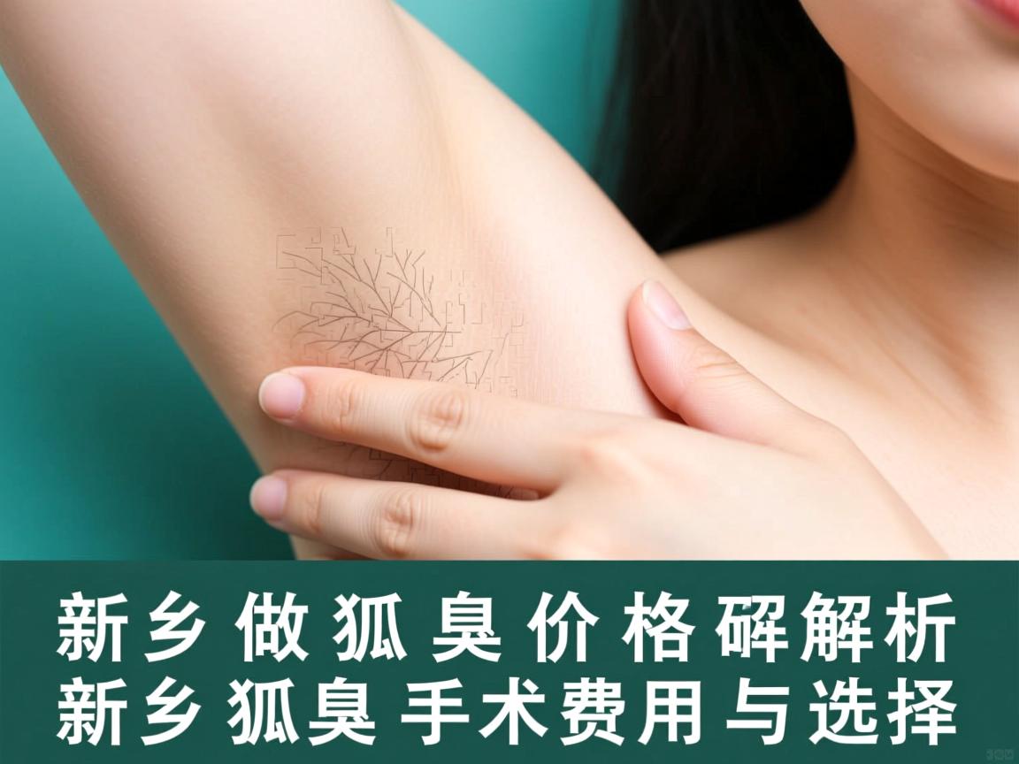 新乡做狐臭价格解析，新乡狐臭手术费用与选择
